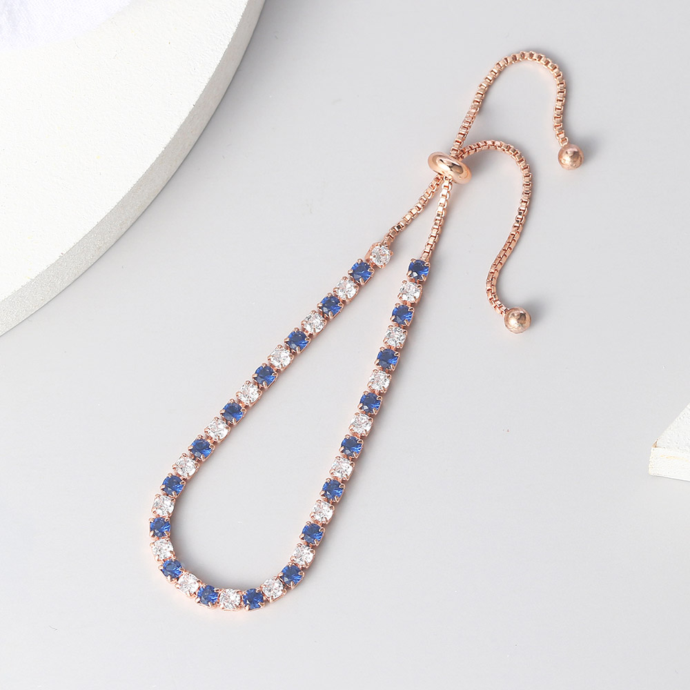 Badminton Korea - Gelang Tenis untuk Wanita Sederhana Biru