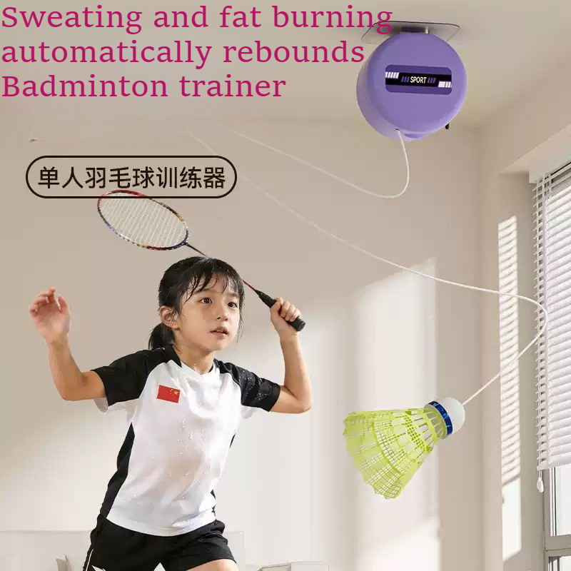 Badminton Counter - Alat latihan bulu tangkis tunggal, perangkat