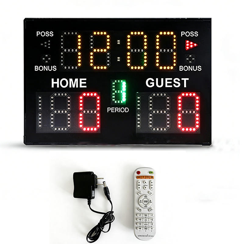 Badminton Counter - Timer Skor Elektronik Portabel Isi Ulang