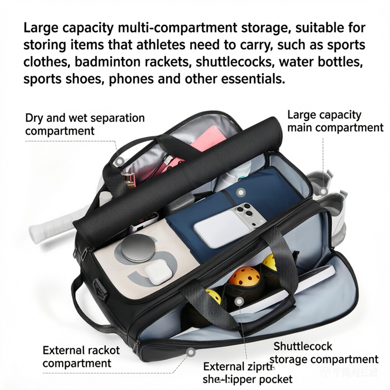 Tas Raket Pickleball Profesion - Badminton Equipment ulasan dan harga