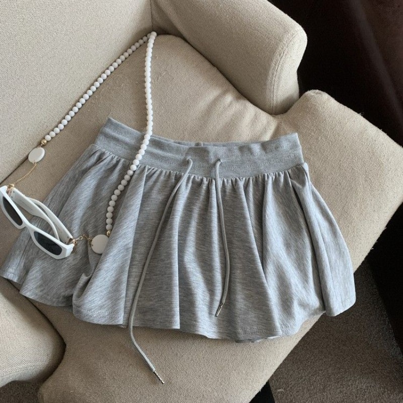 Rok Mini Wanita Rok A-line Ram - Badminton Korea ulasan dan harga