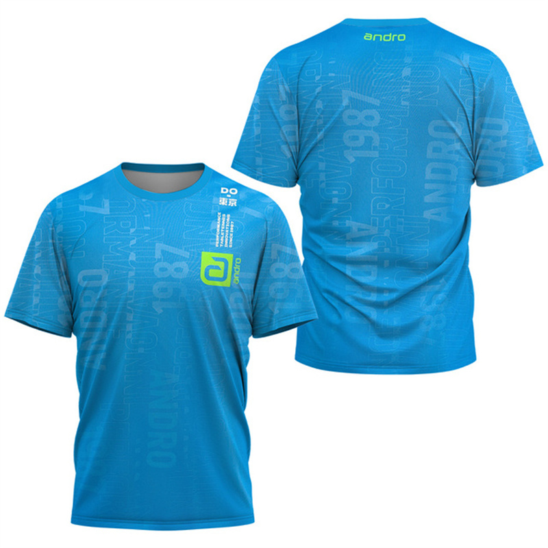 Kaos Tenis Meja Pria Pola Unde - Badminton Smash ulasan dan harga