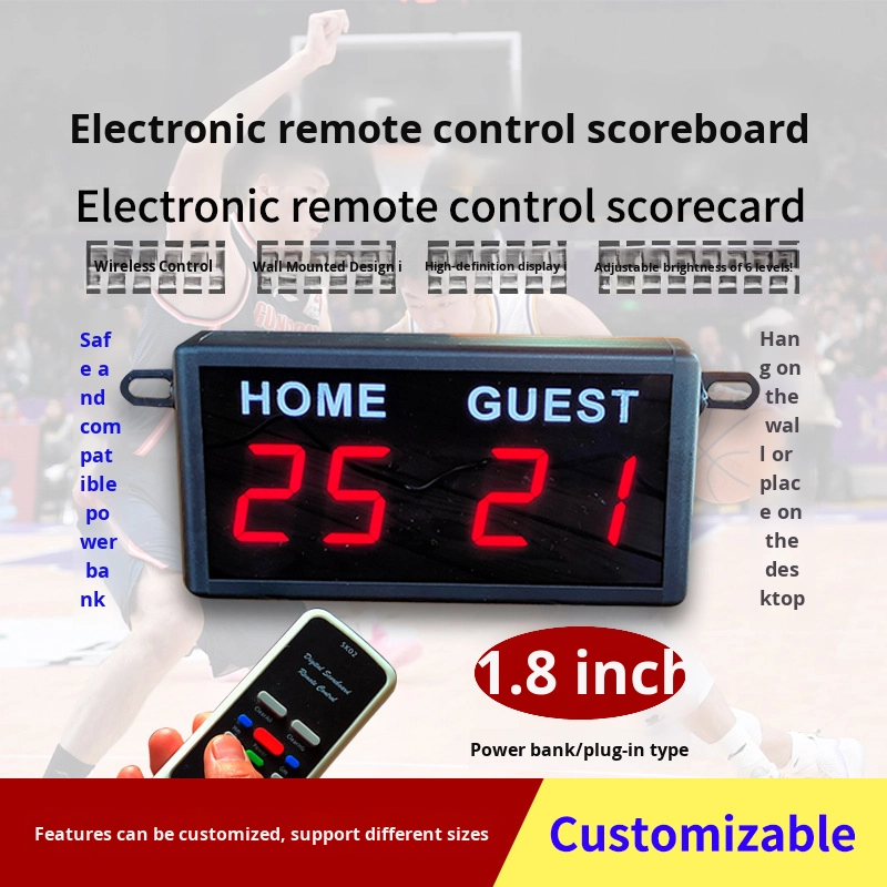 Penghitung Skor Layar LED 2,3  - Badminton Counter ulasan dan harga