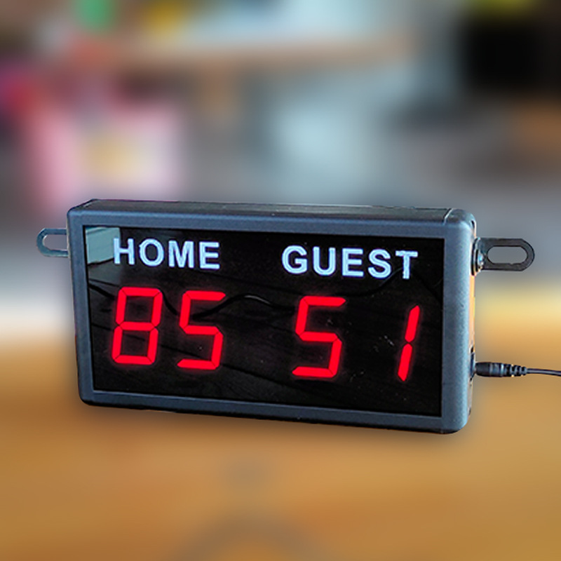Penghitung Skor Layar LED 2,3  - Badminton Counter ulasan dan harga