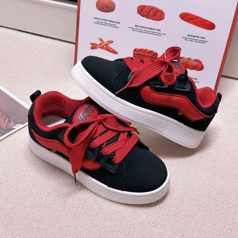 Sepatu Vulkanisir Wanita Hitam - Badminton Korea ulasan dan harga