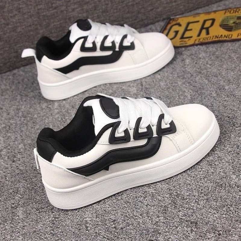 Sepatu Vulkanisir Wanita Hitam - Badminton Korea ulasan dan harga