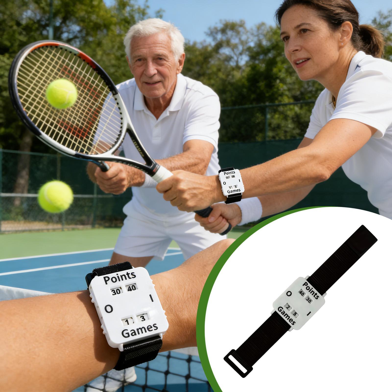 Gelang Skor Tenis Kriket Padel - Badminton Counter ulasan dan harga