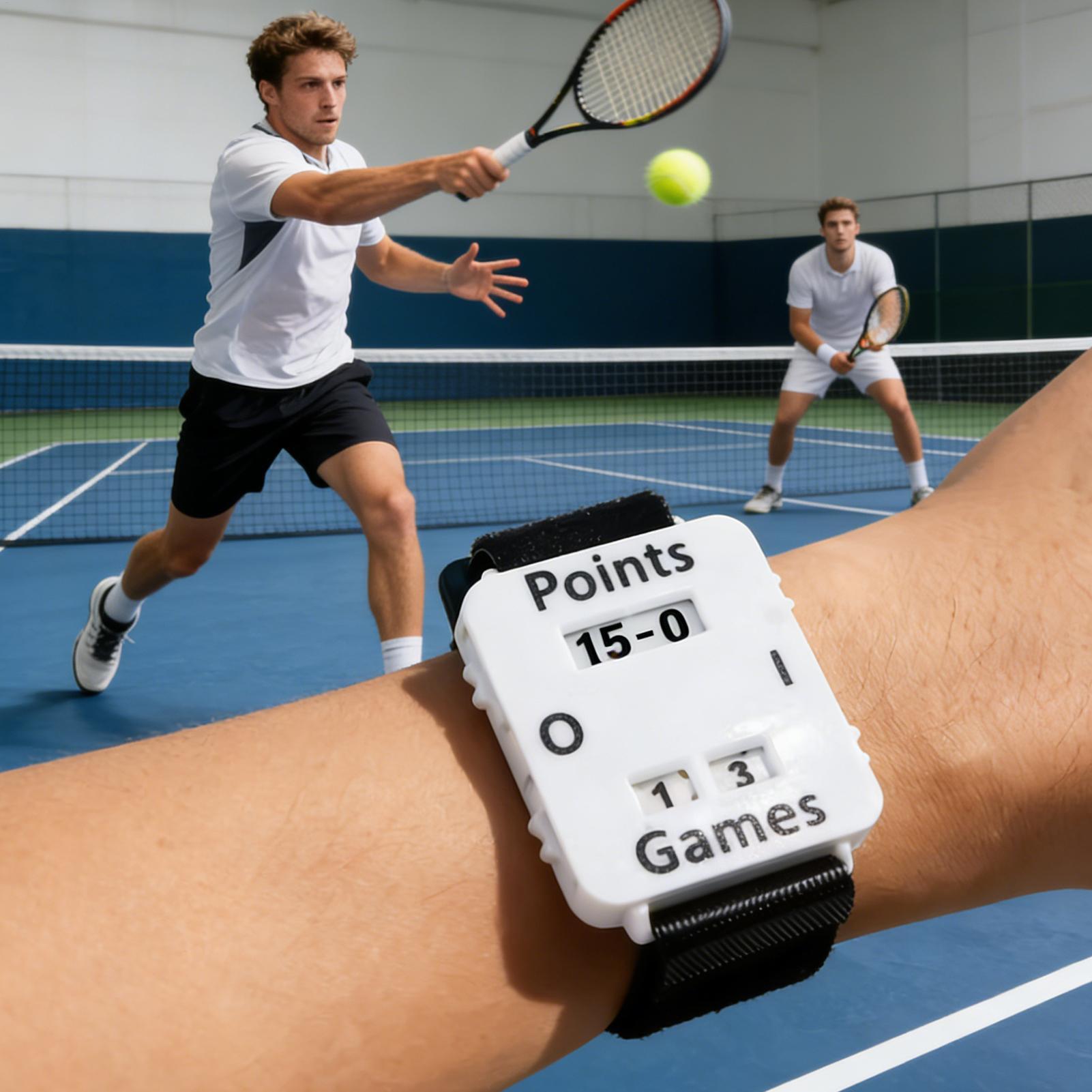 Gelang Skor Tenis Kriket Padel - Badminton Counter ulasan dan harga