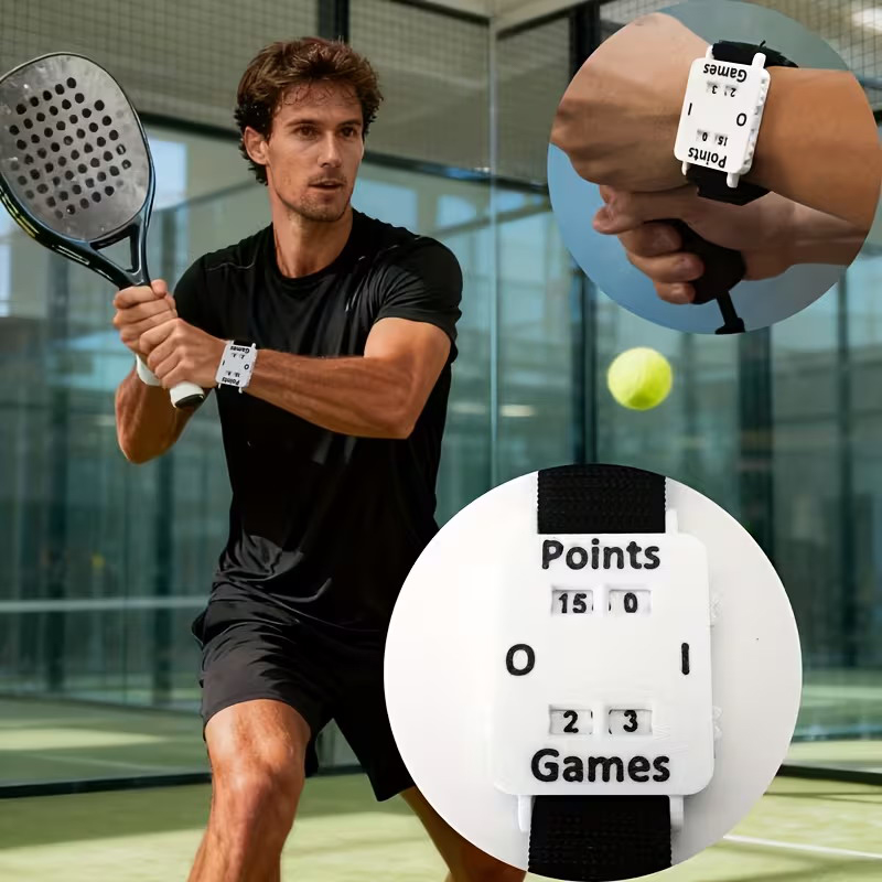 Pencatat Skor Pergelangan Tang - Badminton Counter ulasan dan harga