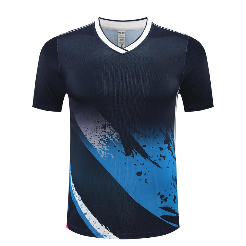 Kaus Badminton gaya Korea pria - Badminton Korea ulasan dan harga