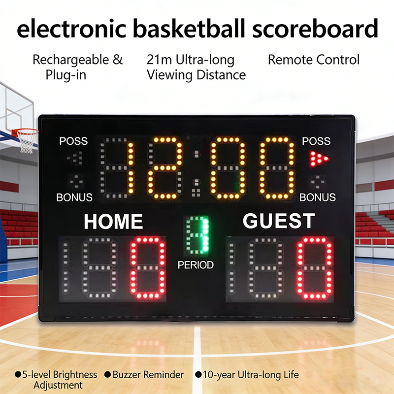 Timer Skor Elektronik Portabel - Badminton Counter ulasan dan harga
