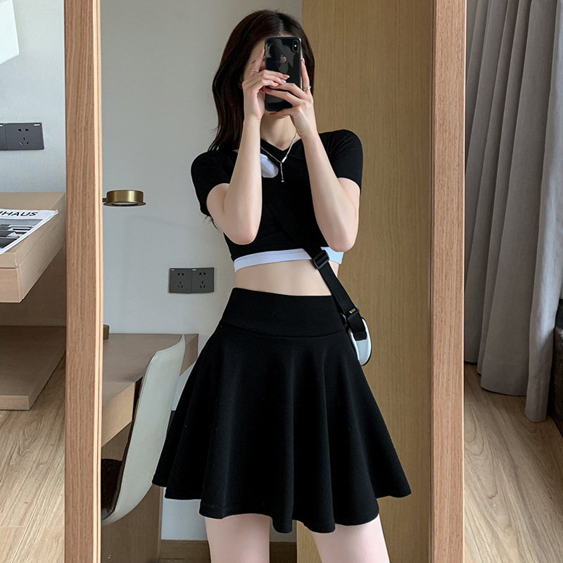 Rok wanita musim panas Fashion - Badminton Korea ulasan dan harga