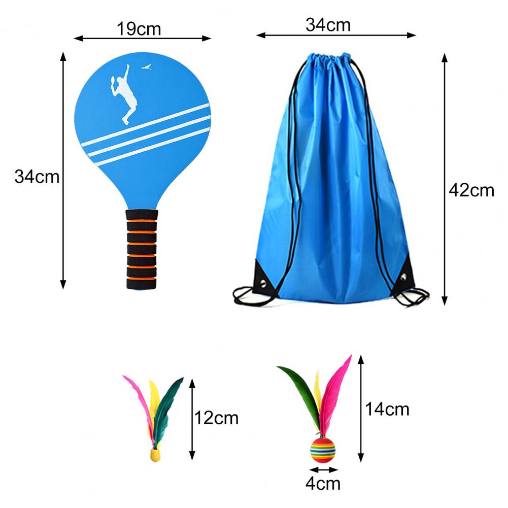 Set Raket Bulu Tangkis Pantai  - Badminton Fun Game ulasan dan harga