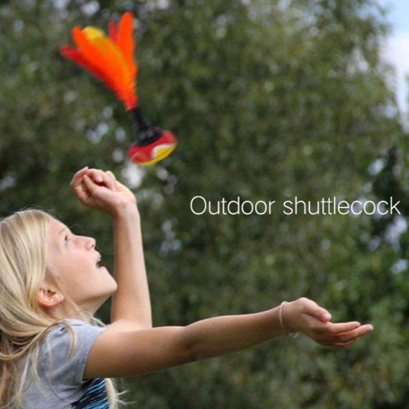 Shuttlecock Bulu India yang Me - Badminton Fun Game ulasan dan harga