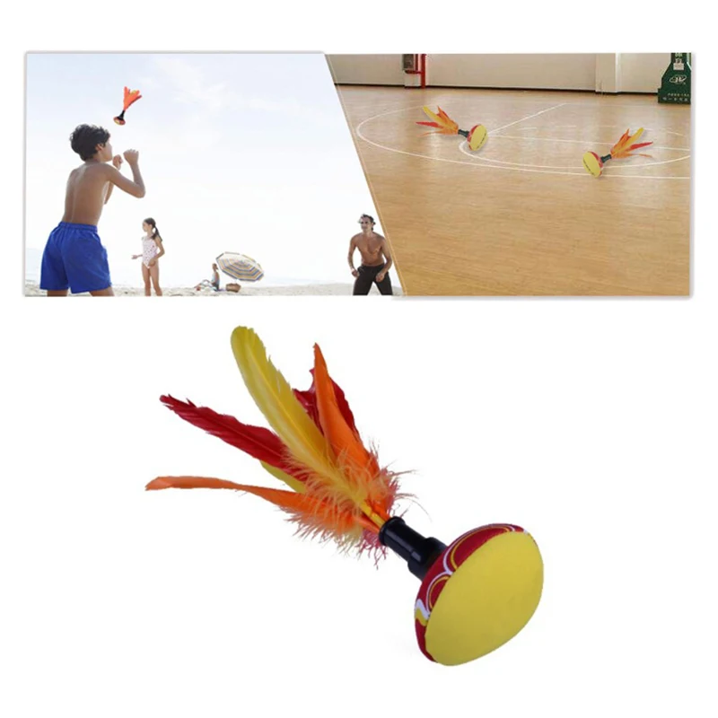 Shuttlecock Bulu India yang Me - Badminton Fun Game ulasan dan harga
